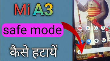 safe mode kaise hataye mi a3 ? mi a3 safe mode #technicalgrhindi 👍