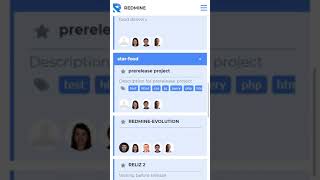 REDMINE-EVOLUTION mobile-view