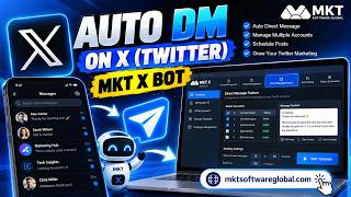 How to Auto DM on Twitter (X) with MKT X | Twitter Auto DM Bot Tutorial 2026