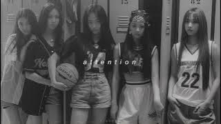 newjeans - attention (sped up   reverb)