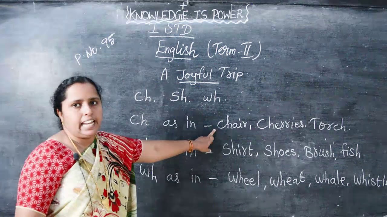 I STD - English 04 - A joyful trip (Term 3)