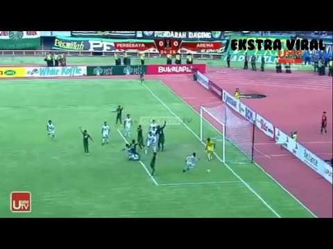 Cuplikan gol persebaya vs arema hari ini