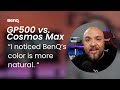 Benq gp500 vs nebula cosmos max  image quality comparison by joelsterg4k