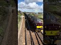 Pair of 37’s passing through Dawlish Warren 4/5/24 #class37 #railway #trainspotting#train#railtour