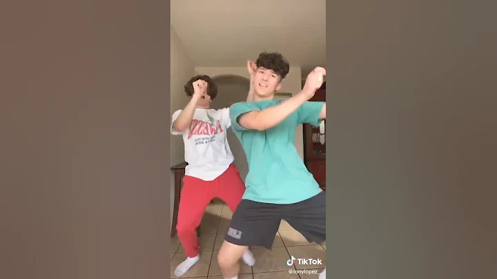 Tony and his brother dancing