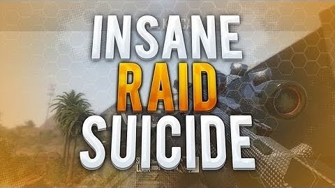 INSANE RAID SUICIDE!!! (BO2 TRICKSHOT KILLCAM)