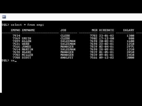 How to hide the column name in the SQL*PLUS