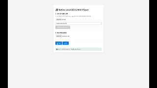 웹 브라우저에서 로컬 SFZ와 MIDI 파일 재생하기 (Web Audio API)