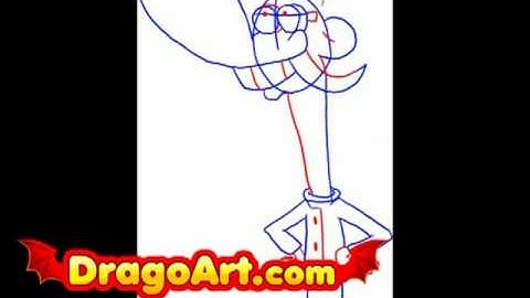 How to draw Mung Daal, step by step