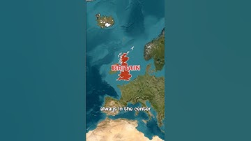 Why UK is Center of World Map?🤔