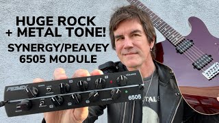 HUGE ROCK AND METAL TONE! Peavey 6505 Synergy Module