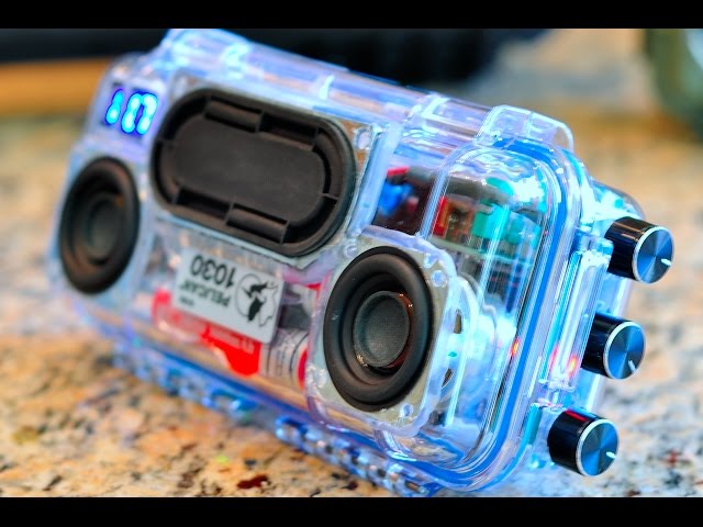 DIY Pelican 1030 Bose SoundLink Mini Replica BoomBox (build