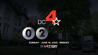 DC LOTTERY Midday 06/18/2023