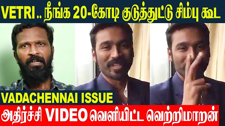 Vadachennai 2 Issue - Dhanush Reply To Vetrimaaran And Simbu Movie | Clarification | Valai Pechu