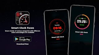 Analog clock with animation