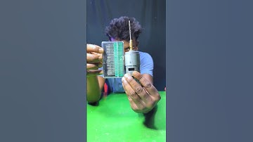 making homemade drill machine #shots #project #experiment #sujanexperiment