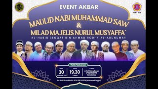 Download Lagu MAULID NABI MUHAMMAD SAW \u0026 MILAD MAJELIS NURUL MUSYAFFA' | NINETY MULTIMEDIA  PRODUCTION MP3