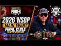 WSOP Super Circuit Canada Main Event 5K FINAL TABLE WSOP Super Circuit Canada Main Event 5K FINAL TABLE