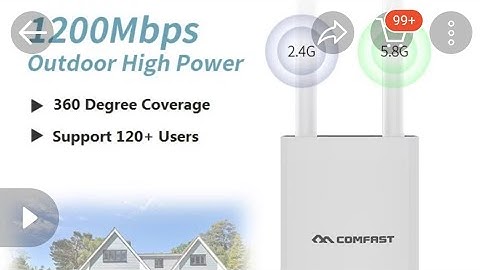 Comfast Ew72 Vlan setup