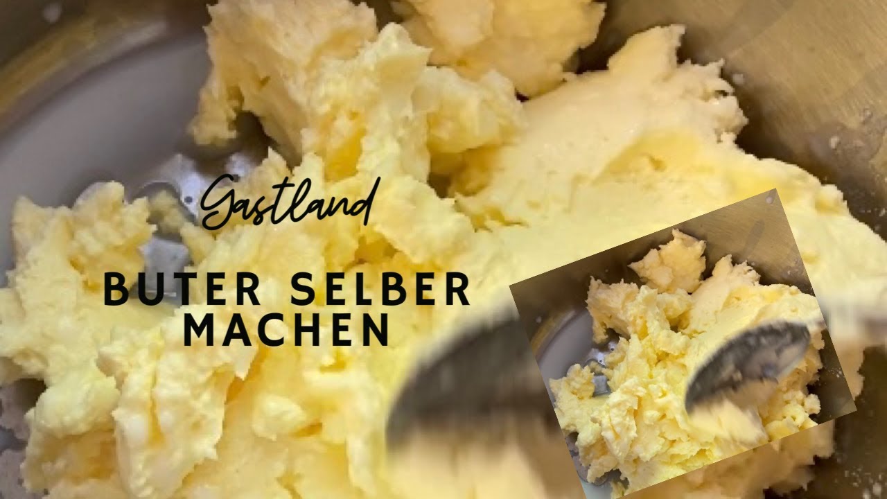 Butter machen - YouTube