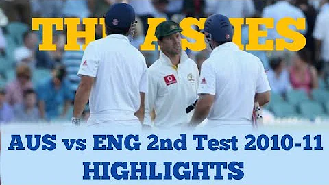 Australia vs England Ashes 2010-11 2nd Test Full Match Highlights | Pietersen 227, Cook 148