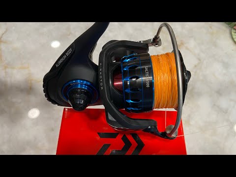 daiwa saltist 500 MQ Spinning Reel built to tame trophy gamefish Daiwa Saltist 6500 spinning reel-