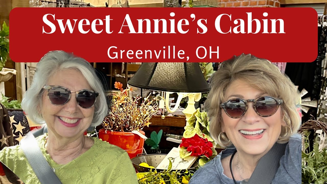Sweet Annie’s Cabin Greenville, Ohio shopping ohio gifts YouTube