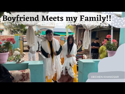 BOYFRIEND Meets My Family for the First Time !! / Tibetan Couple  #tibetanvlogger #vlogger /Home 🥰