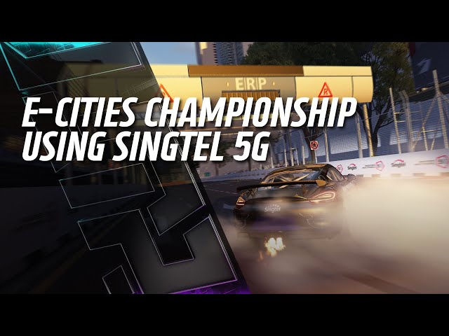 OUE E-Cities Championship using Singtel 5G