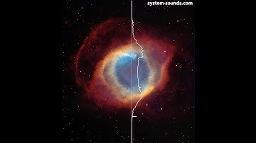Hubble Image of Helix Nebula Converted to Sound
