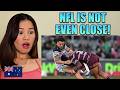 American Girl Reacts to the NRL 100 Biggest Hits of All Time