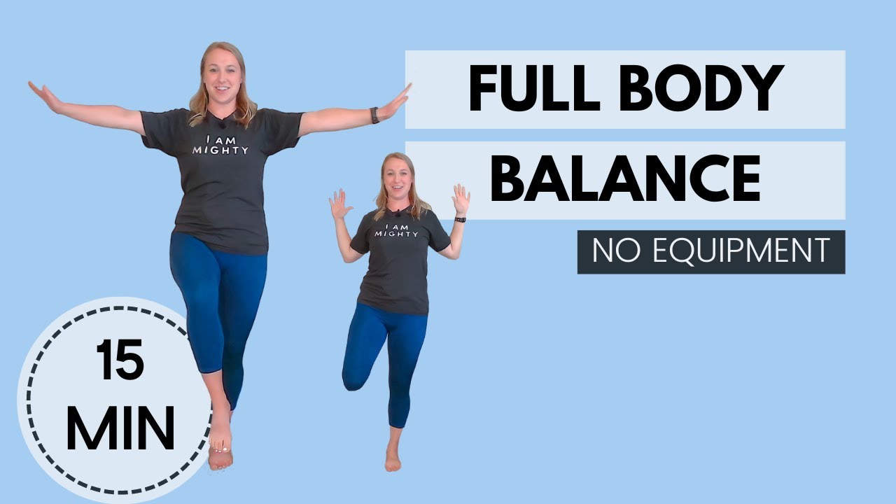 No Equipment, Standing Full Body Workout with Balance