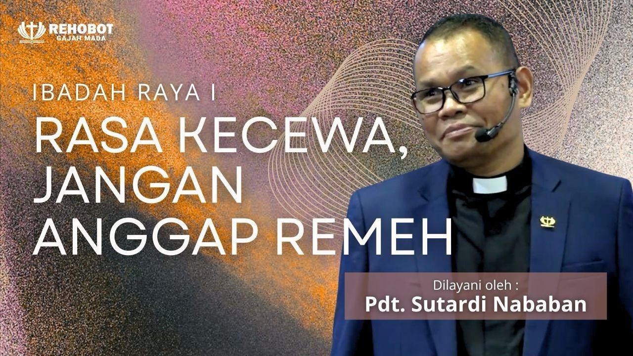 Ibadah Raya 1 | Pdt. Sutardi Nababan | 08 MAR 2026