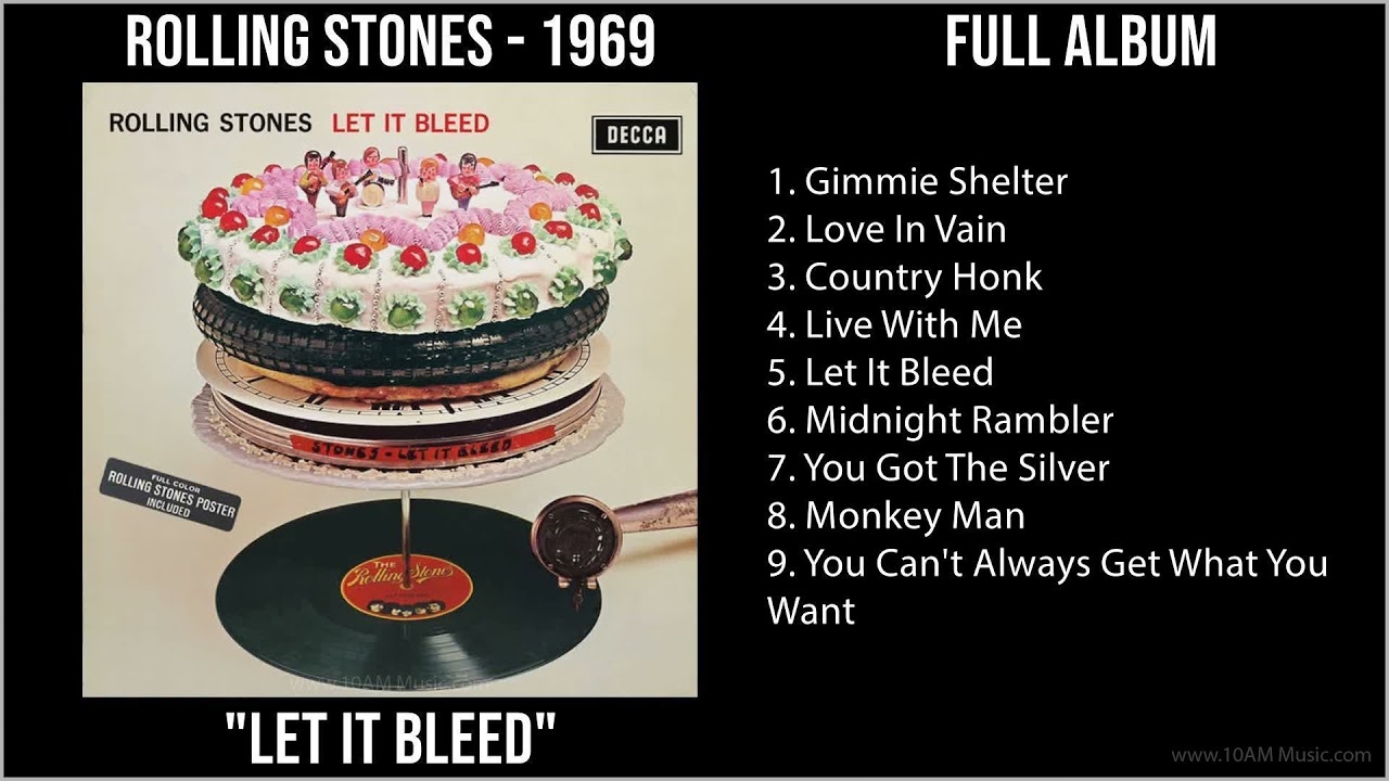 Rolling Stones   1969 Greatest Hits   Let It Bleed Full Album