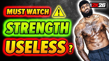 Is Strength USELESS on NBA 2K26?