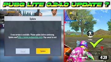 Pubg Lite 0.24.0 Update / Pubg Lite Loading Problem Solution / Pubg Lite New Update 0.24.0 #pubglite