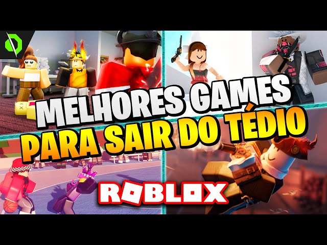 TOP 3 MELHORES JOGOS DO ROBLOX PARA TIRAR O TÉDIO! #shorts 