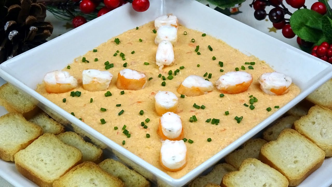 PATÉ DE LANGOSTINO CASERO, SIN HORNO! Facilísimo, Ideal para CANAPÉS🦐PRAWN PÂTÉ