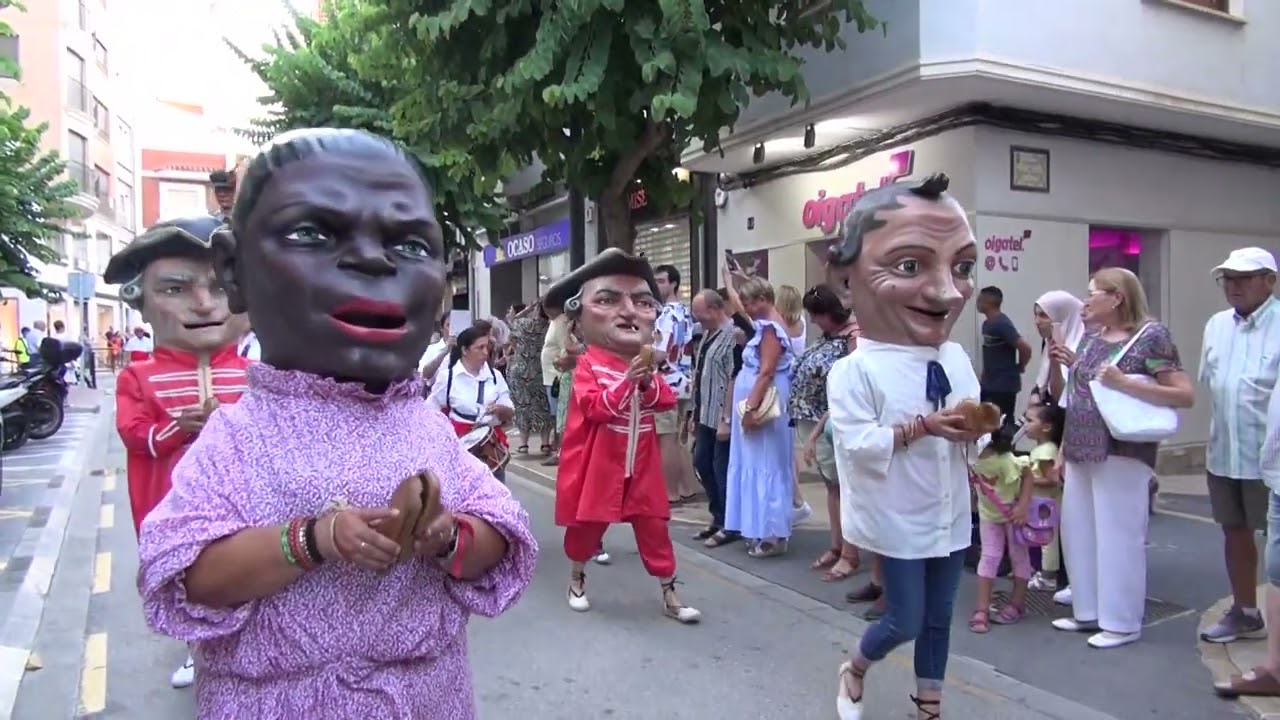 NANOS I GEGANTS DE VINARÒS, PROCESSÓ MARE DE DÉU D'AGOST 2023