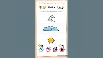 Brain Test Level 4 Which one is closest to us?