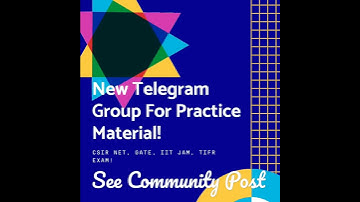 Practice Sets for all competitive exams- CSIR NET, GATE, TIFR, IIT JAM