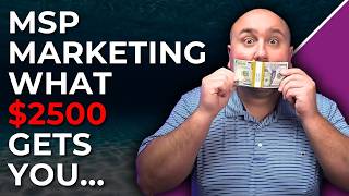 The $2,500 MSP Marketing Bet I'm Making (And Its Going To Pay 5x)