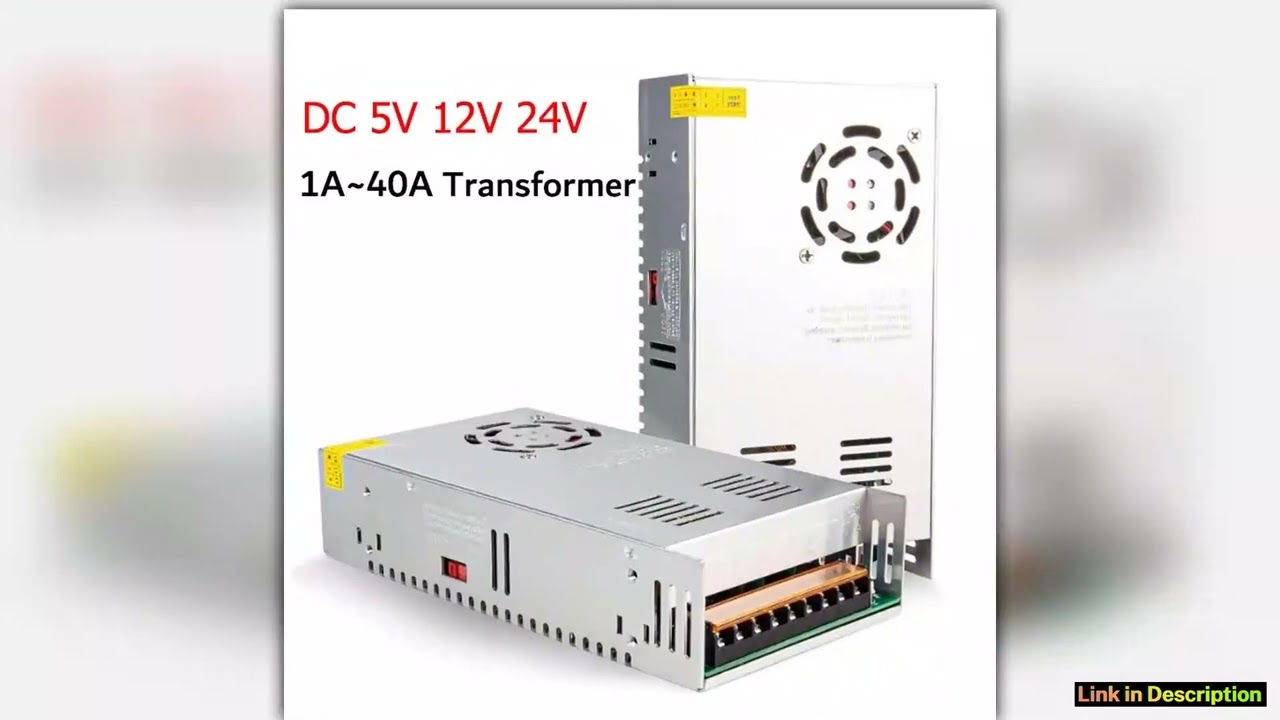 Switching Power Supply AC 110V220V To DC 5V 12V 24V LED Power Adapter Driver 2A 3A 5A 10A 15A 20A 3