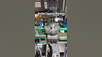 Automatic bottle capping machine #cappingmachine #capper #bottlecappingmachines #cappingmaschine