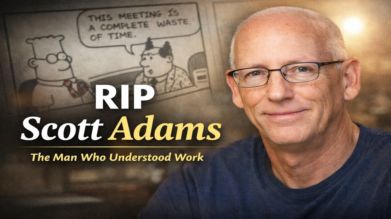 Scott Adams Dies: Dilbert Creator Passes Away at 68 – Legacy, Final Message & Nostalgic Memories