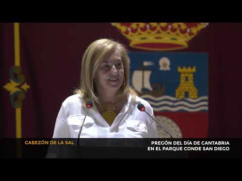 Pregon del dia de Cantabria 2025 en Cabezon de la Sal