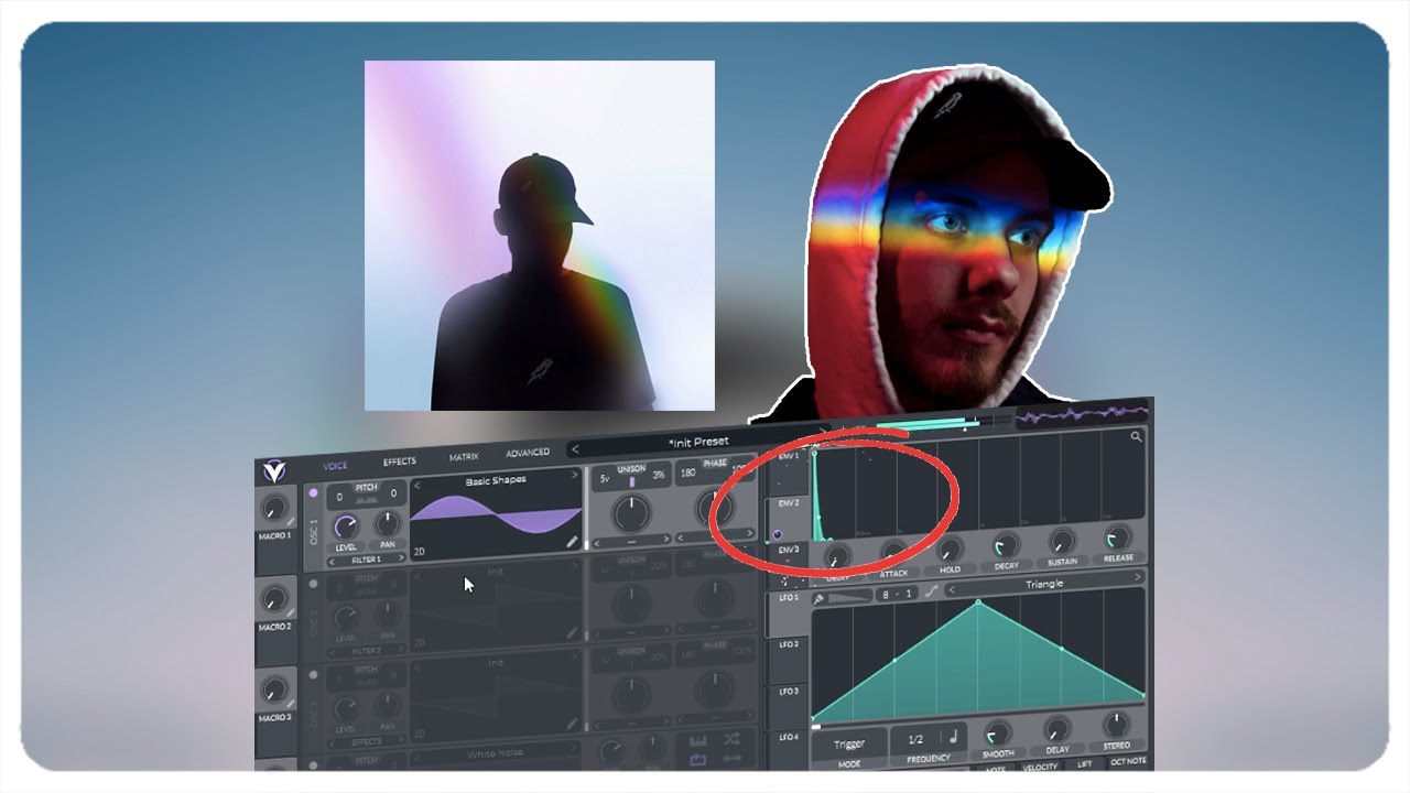 Мягкие басовые пэды Future Bass, такие как «San Holo»