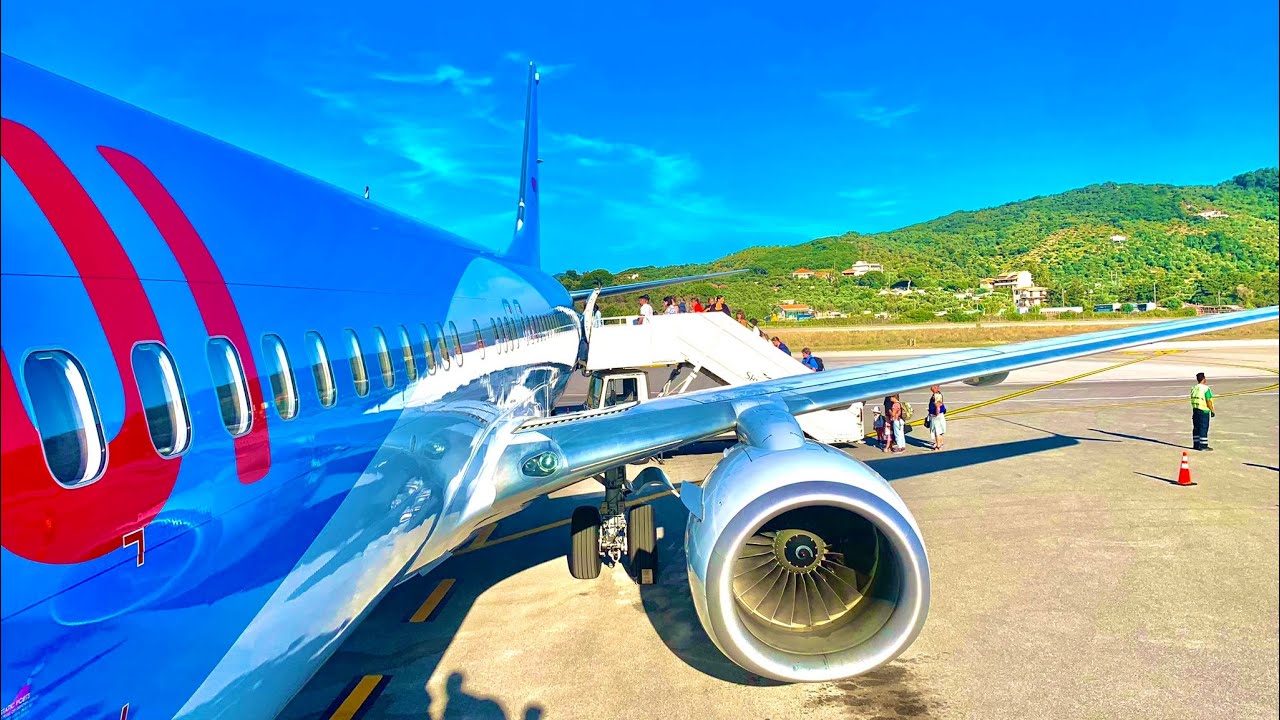 ✈ TRIP REPORT | TUI B737-8K5 | Skiathos to Gatwick | BY4559 | 31/05/24 | Full Flight | MAX TAKEOFF!
