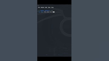 how to scan a range of ip addresses with nmap #kalilinux #ethicalhacking #nmap