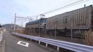 20140207 5072レ EF66代走 パーフェクト編成!!!